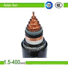 0.6 / 1 Kv Niederspannungskabel für die Verlegung im Innenbereich, im Tunnel